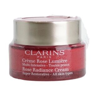 Clarins Rose Radiance Cream Super Restorative,Instant Glow, Lifting, 1.7oz (New)